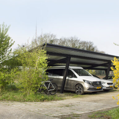 Duurzame Energie Zonnecarport, HILBERINKBOSCH architecten