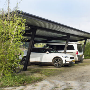 Duurzame Energie Zonnecarport, HILBERINKBOSCH architecten