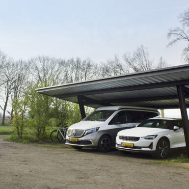 Duurzame Energie Zonnecarport, HILBERINKBOSCH architecten