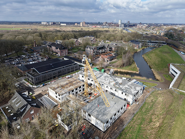Vogelvlucht in Vught