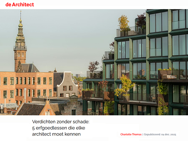 De Architect: 5 erfgoedlessen